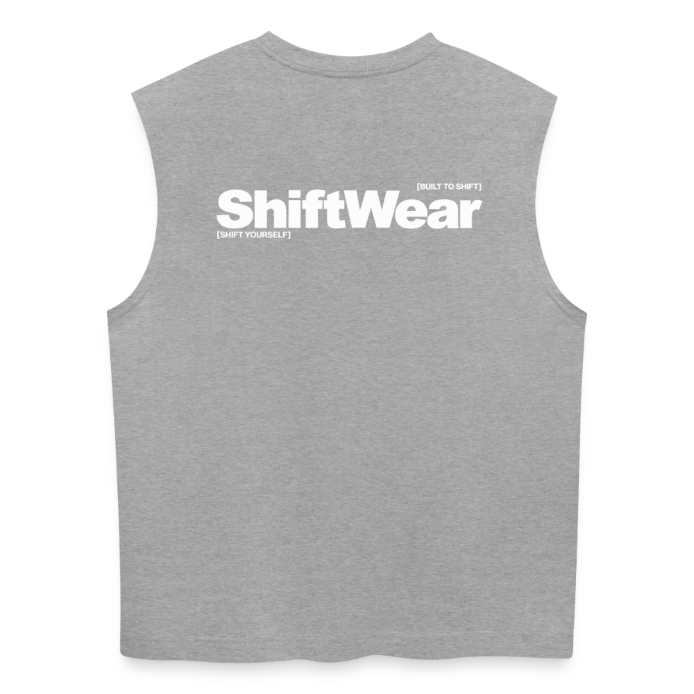 SHIFT Relaxed Tank Tee - Grau meliert