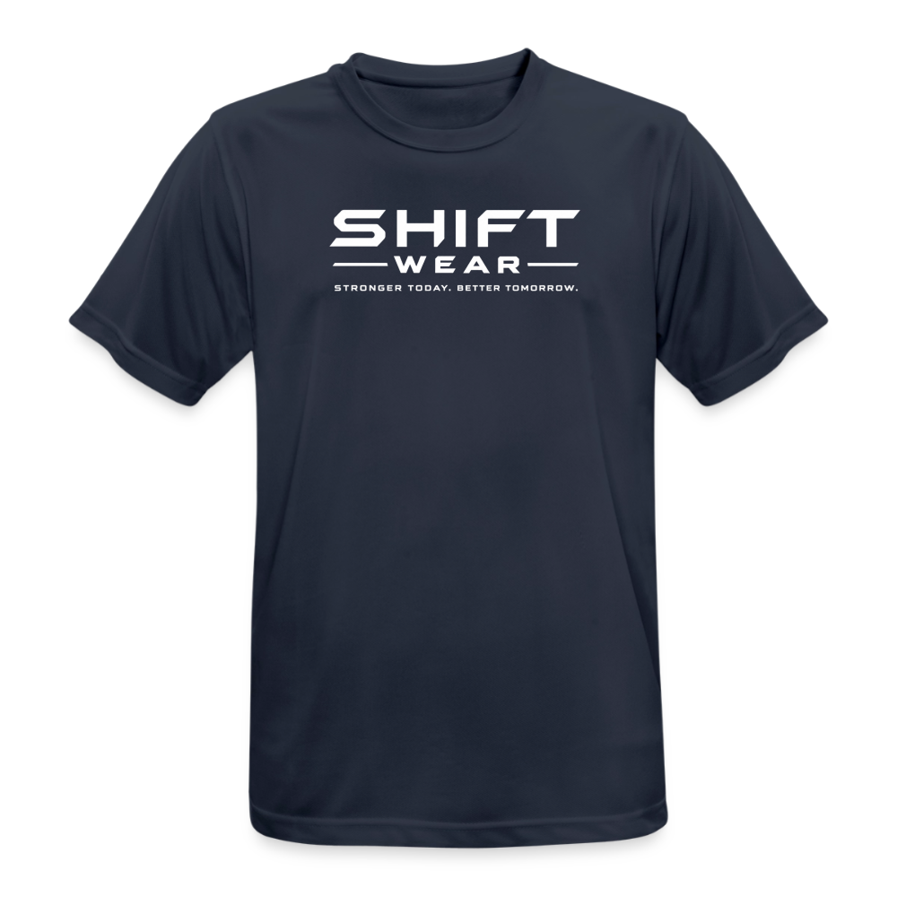 Männer T-Shirt atmungsaktiv - Dunkelnavy