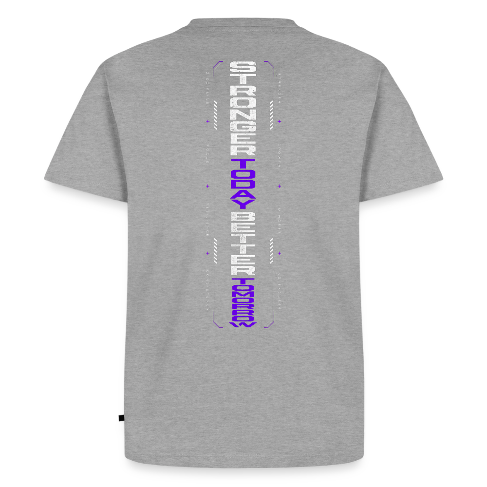 Männer Premium T-Shirt - Grau meliert