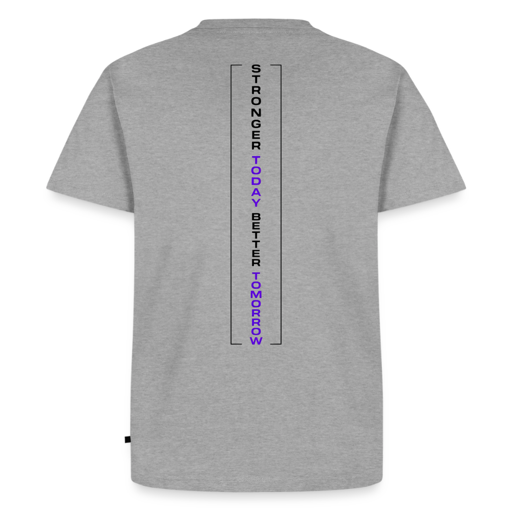 Männer Premium T-Shirt - Grau meliert