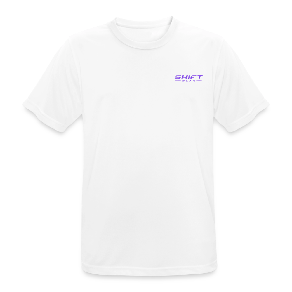 Männer T-Shirt atmungsaktiv - Weiß