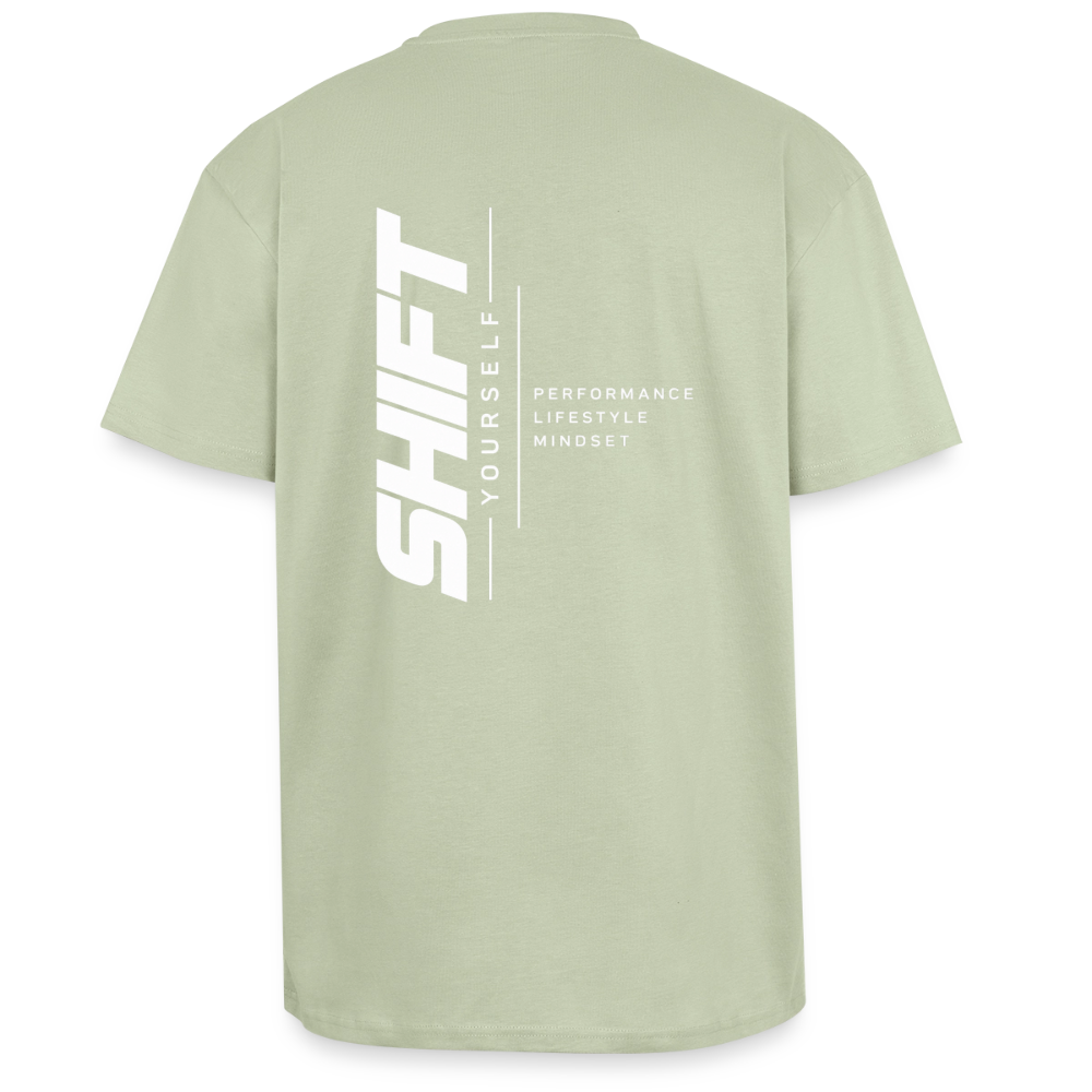 SHIFT Oversized Heavyweight Tee - Leichtes Salbeigrün 
