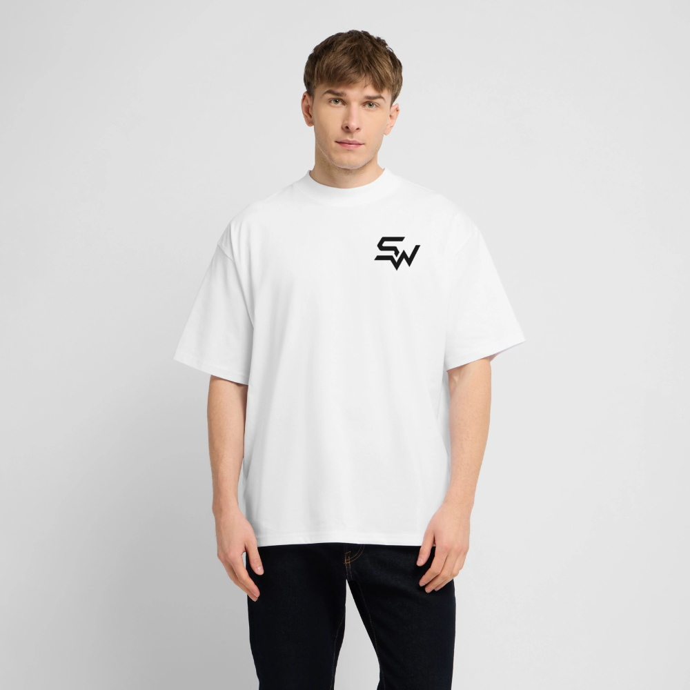 Oversized Heavyweight Unisex T-Shirt - Weiß