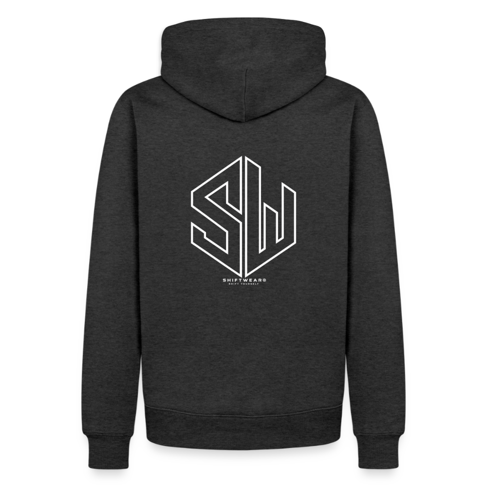 SHIFT Premium Hoodie - Anthrazit meliert