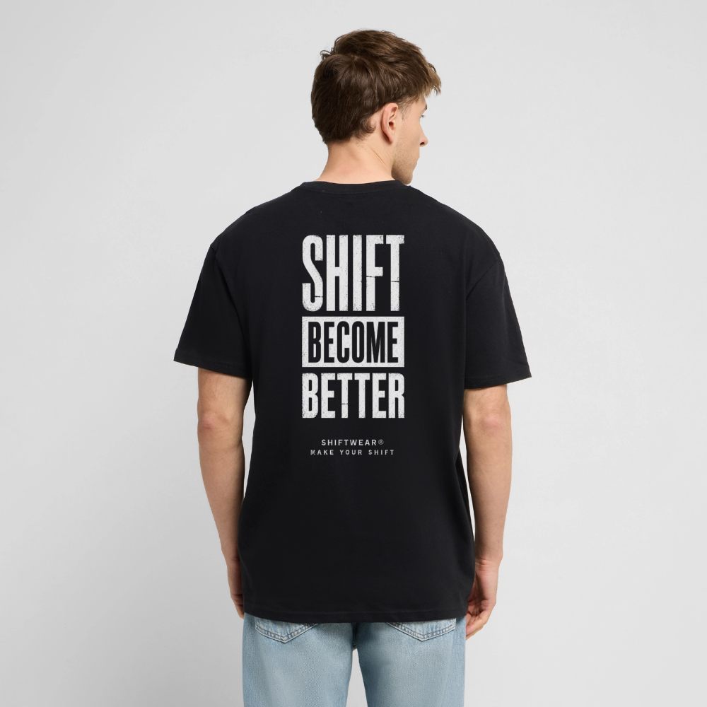 Oversized Heavyweight Unisex T-Shirt - Schwarz