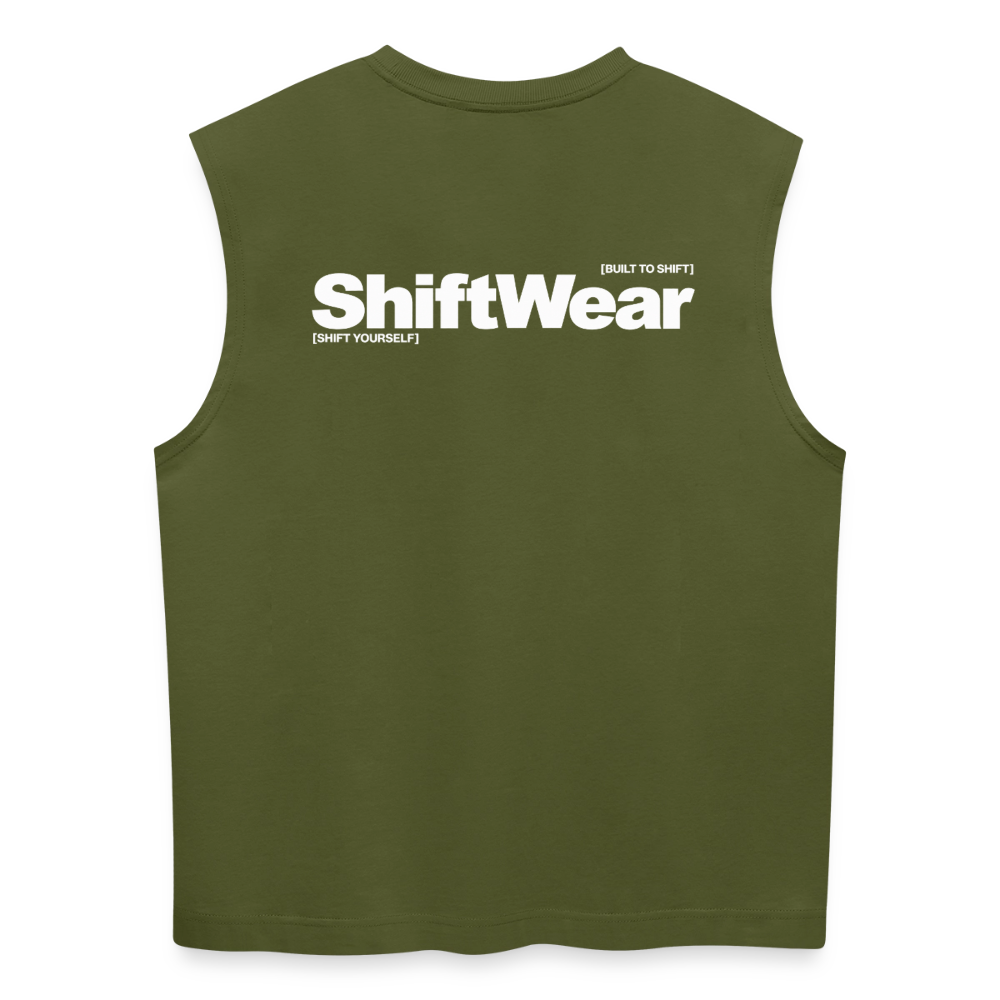 SHIFT Relaxed Tank Tee - Khaki