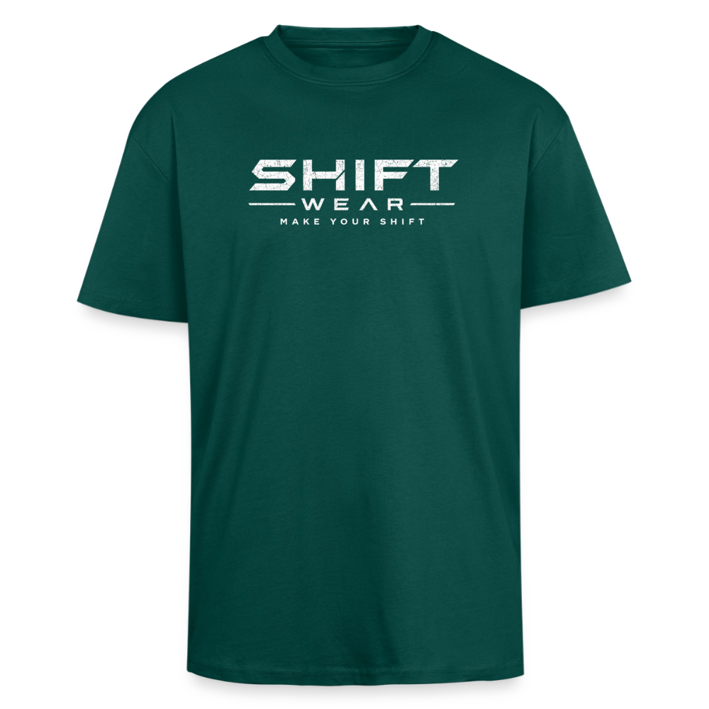 Oversized Heavyweight Unisex T-Shirt - hunter Green