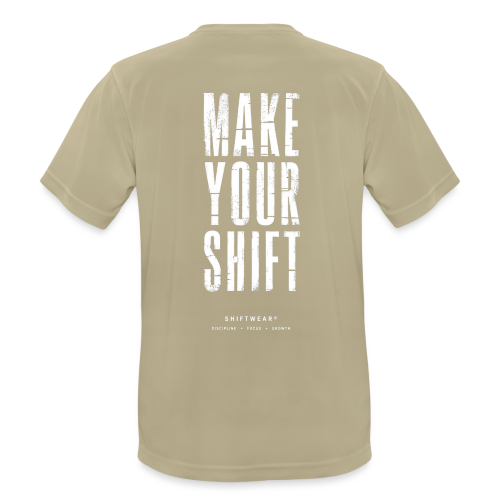 SHIFT Active Tee - Sandbeige