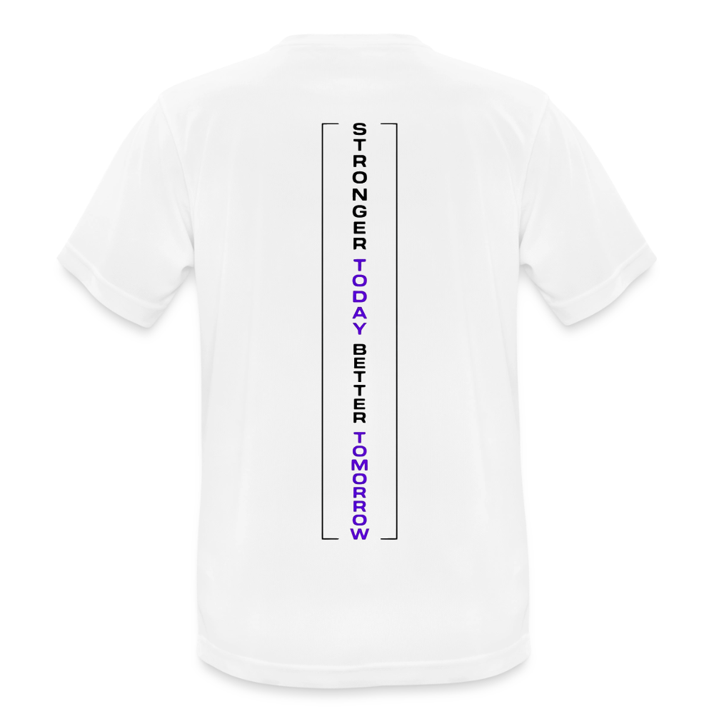 Männer T-Shirt atmungsaktiv - Weiß