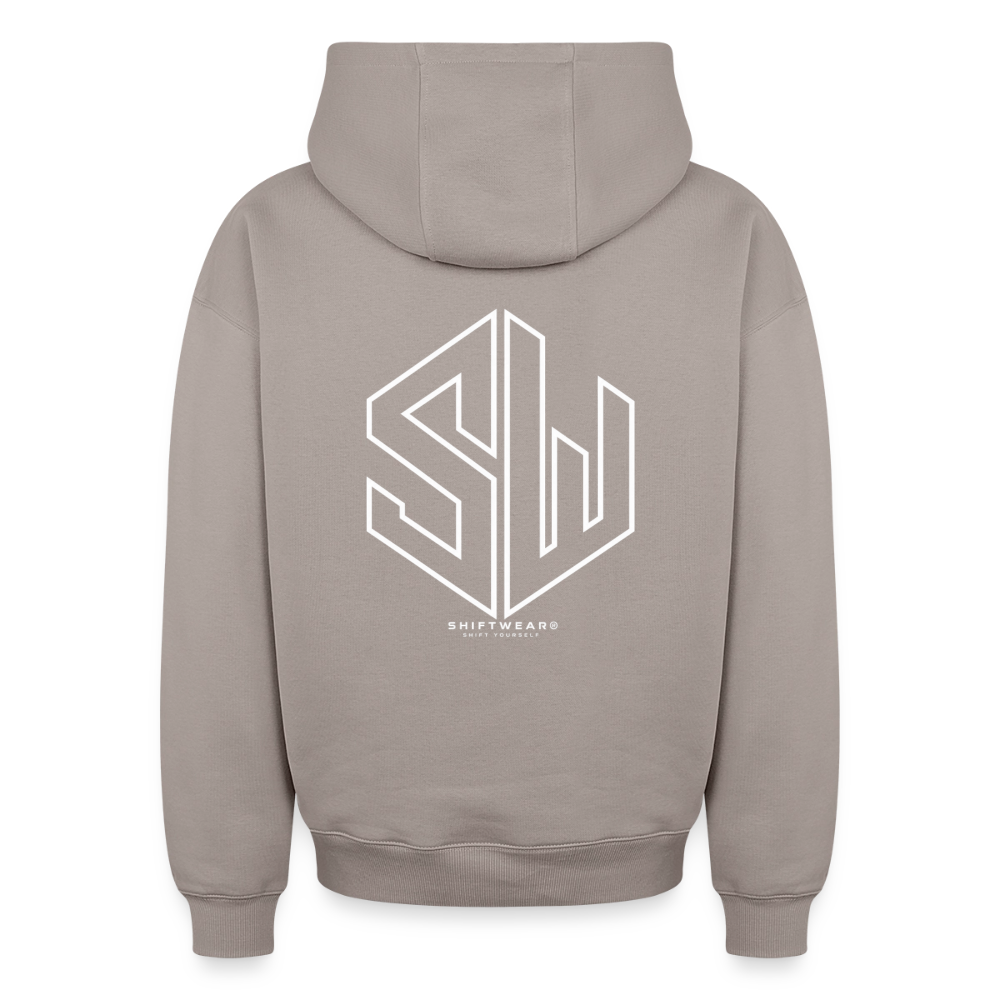 SHIFT Oversized Heavyweight Hoodie - Taupe