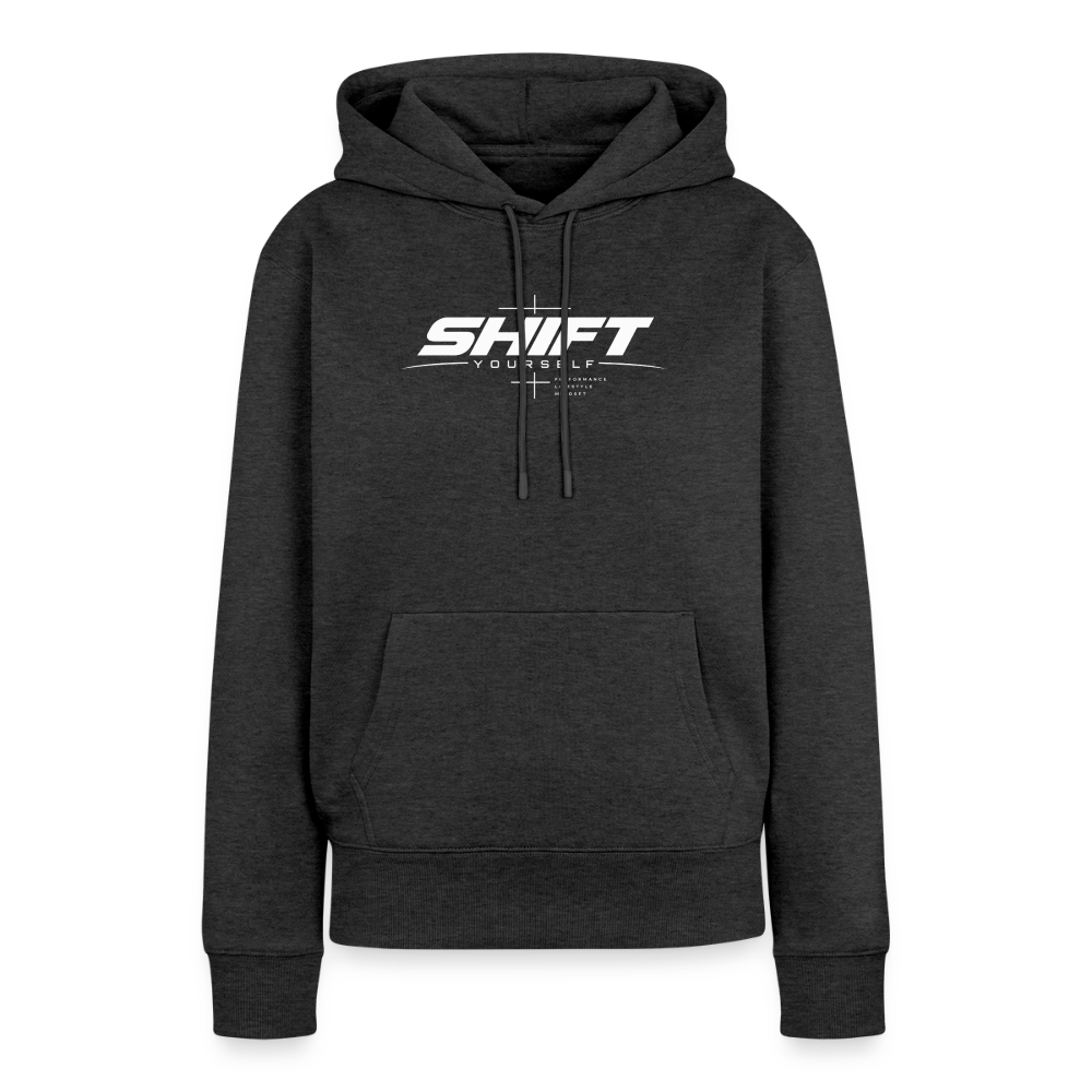 SHIFT Premium Hoodie - Anthrazit meliert