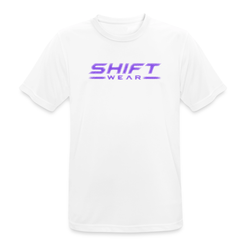 Männer T-Shirt atmungsaktiv - Weiß