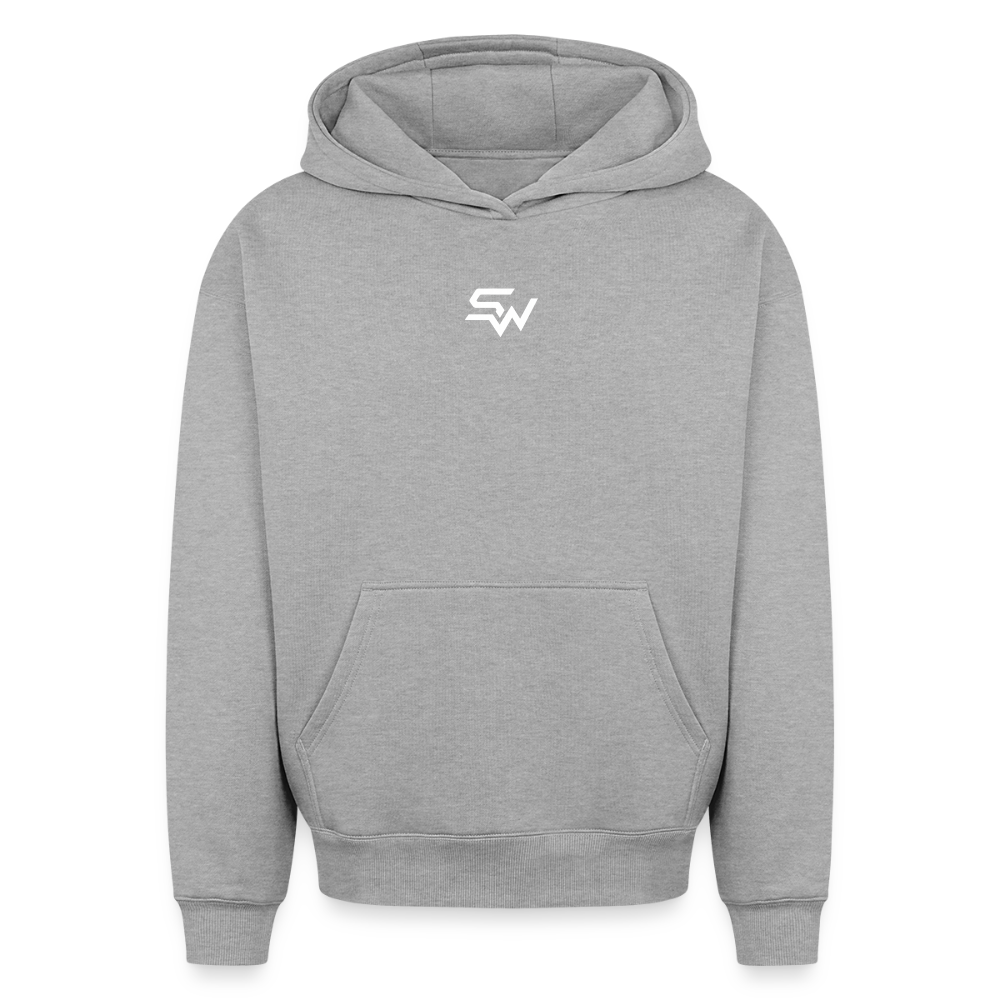 SHIFT Oversized Heavyweight Hoodie - Grau meliert