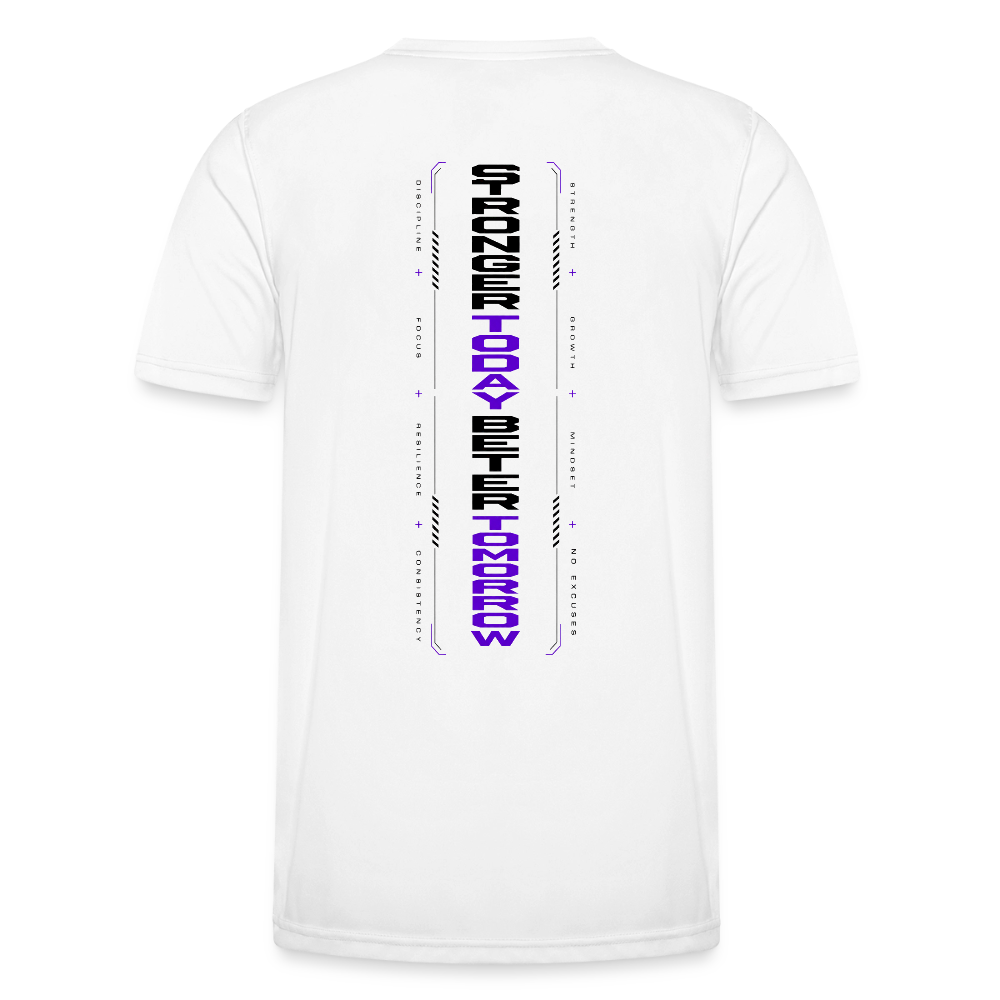 Männer Funktions-T-Shirt - Weiß