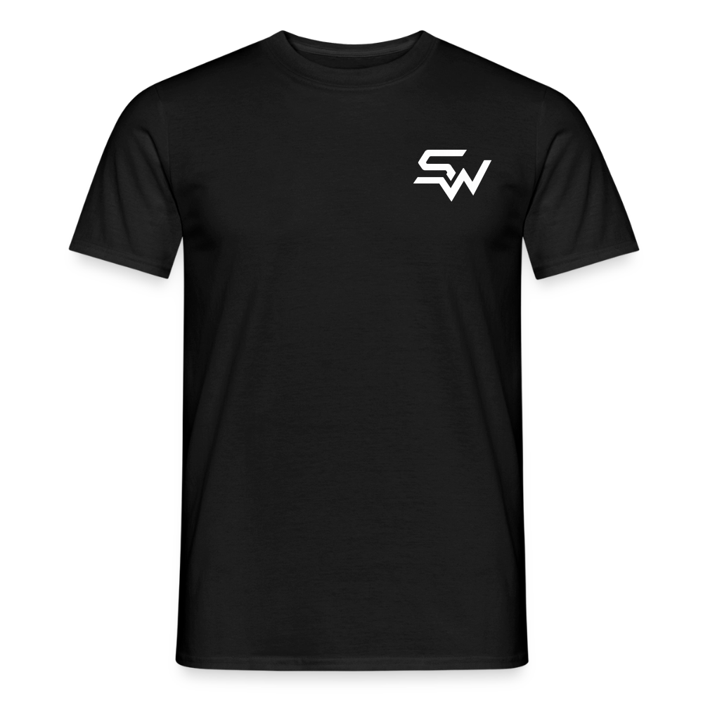 Männer T-Shirt - Schwarz