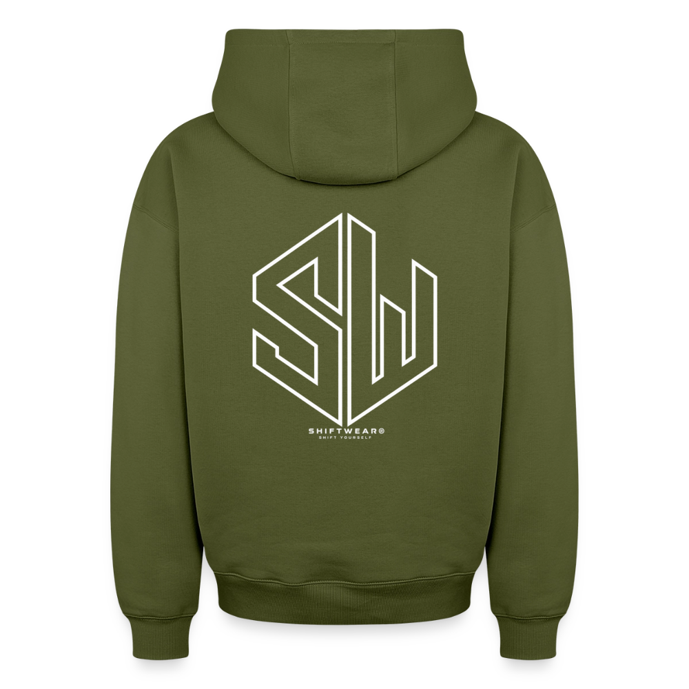 SHIFT Oversized Heavyweight Hoodie - Khaki