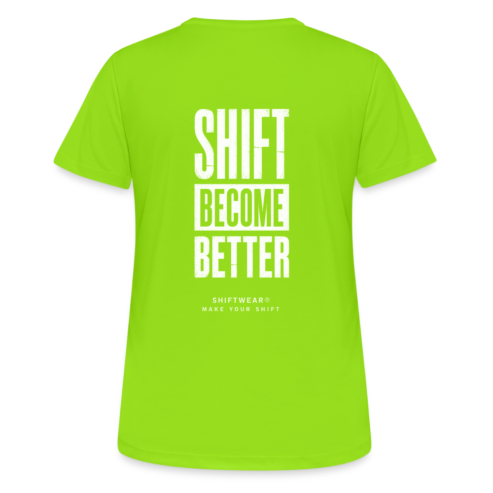 SHIFT Active Tee - Neongrün