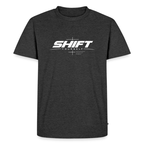 SHIFT Essential Tee - Anthrazit meliert