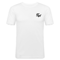 Männer Slim Fit T-Shirt - Weiß