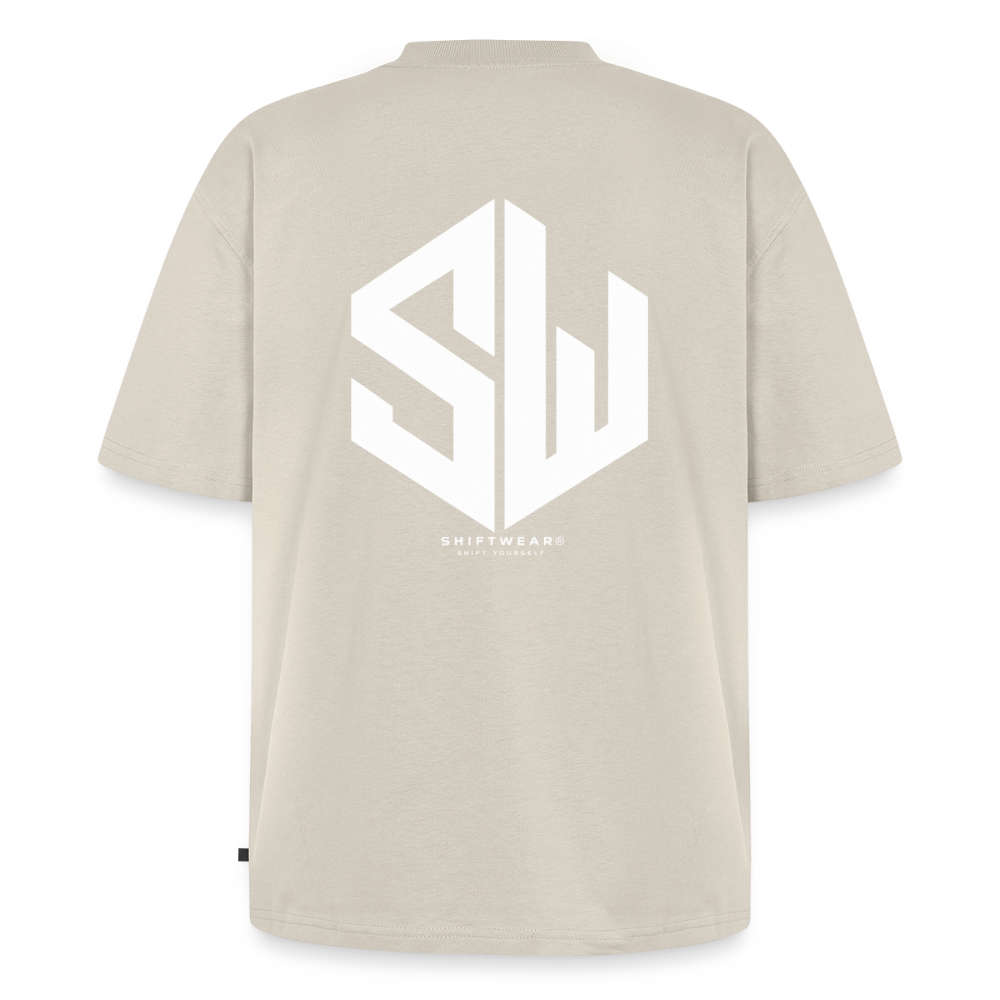 SHIFT Oversized Fit Tee - Beige