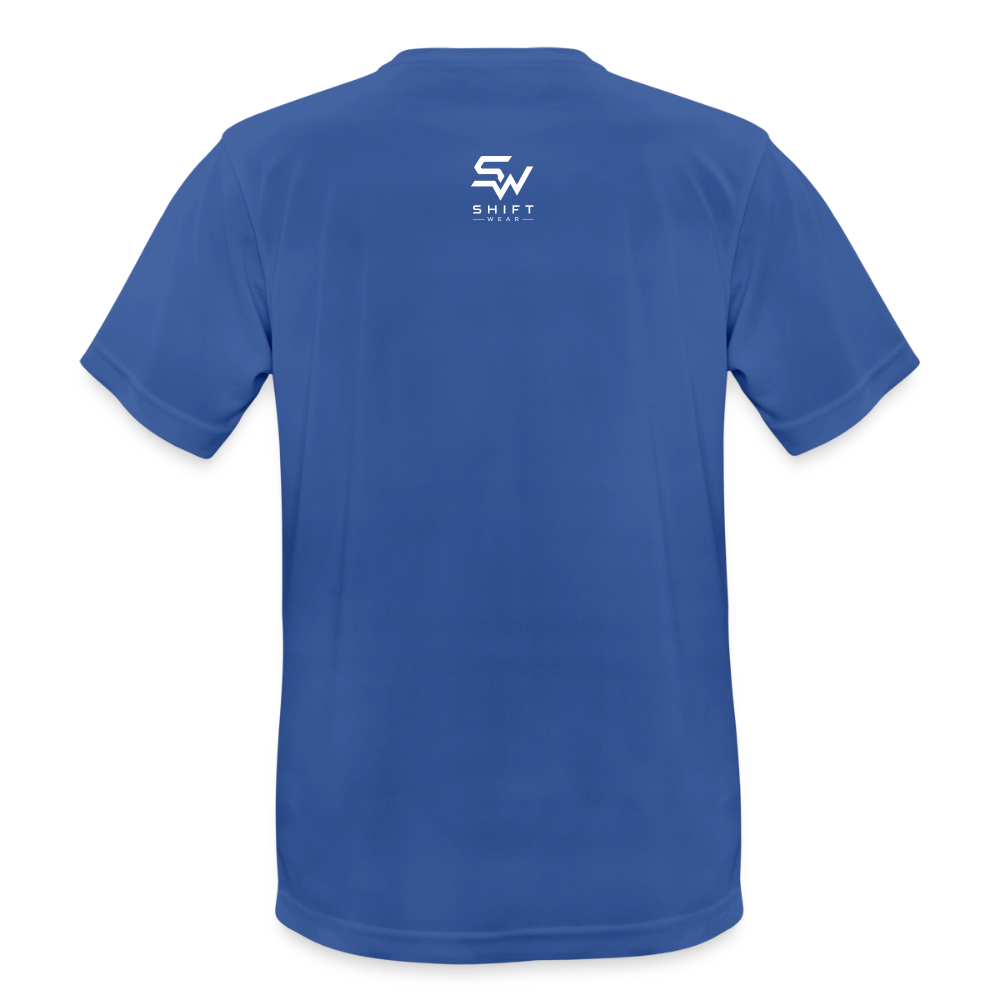 Männer T-Shirt atmungsaktiv - Royalblau