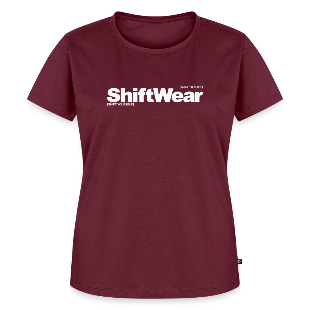 SHIFT Essential Tee - Burgunderrot