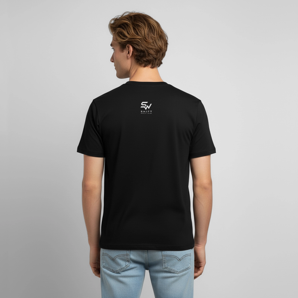 Männer T-Shirt atmungsaktiv - Schwarz