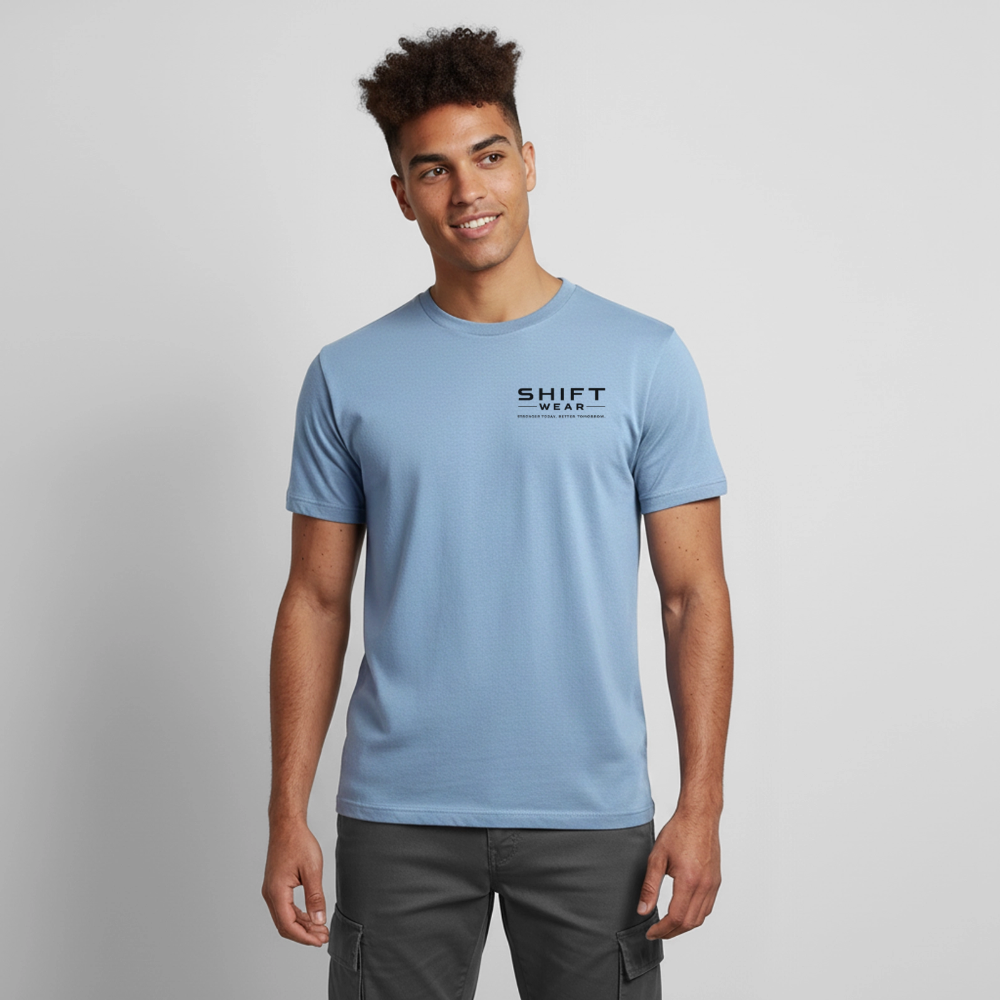 Männer T-Shirt atmungsaktiv - Himmelblau