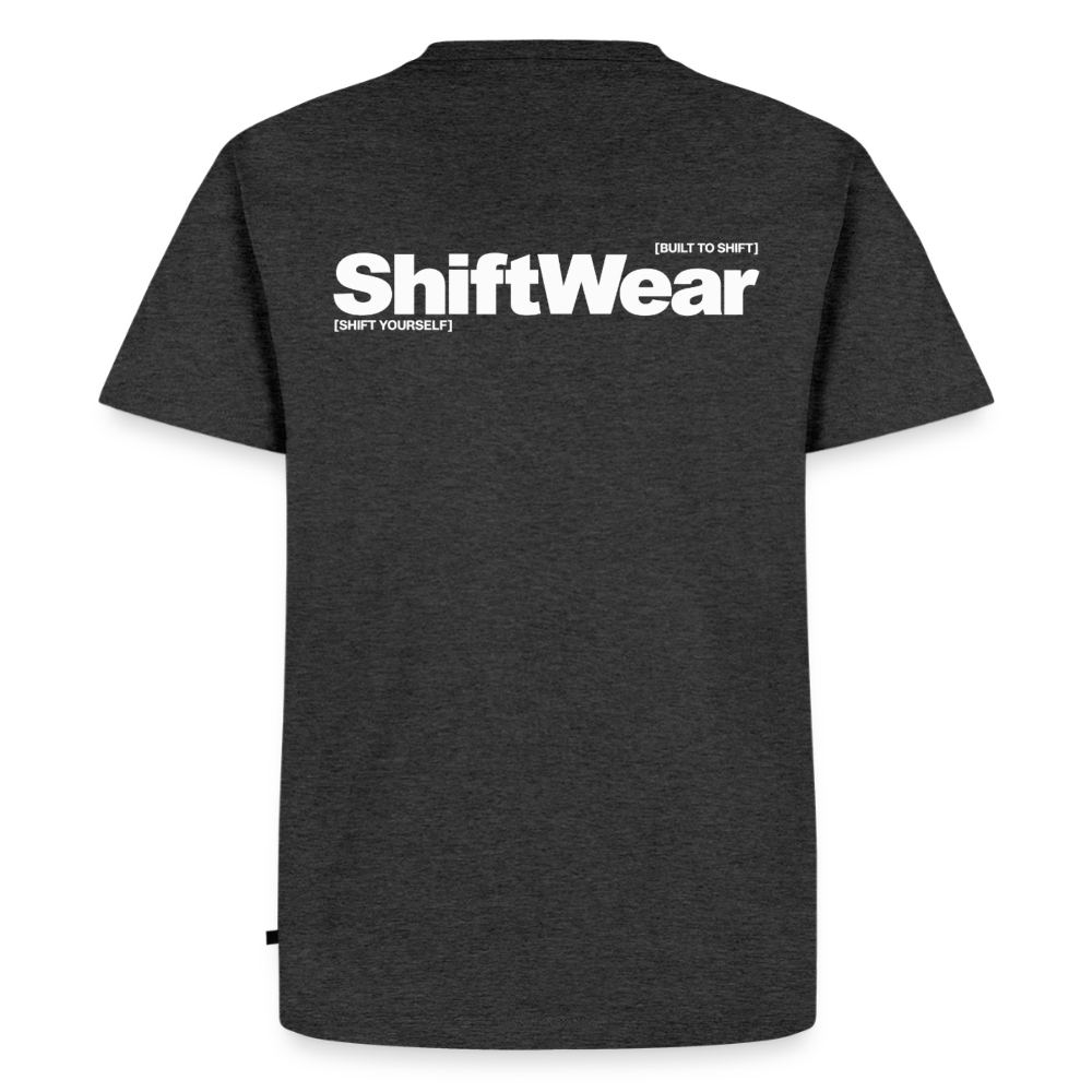 SHIFT Essential Tee - Anthrazit meliert