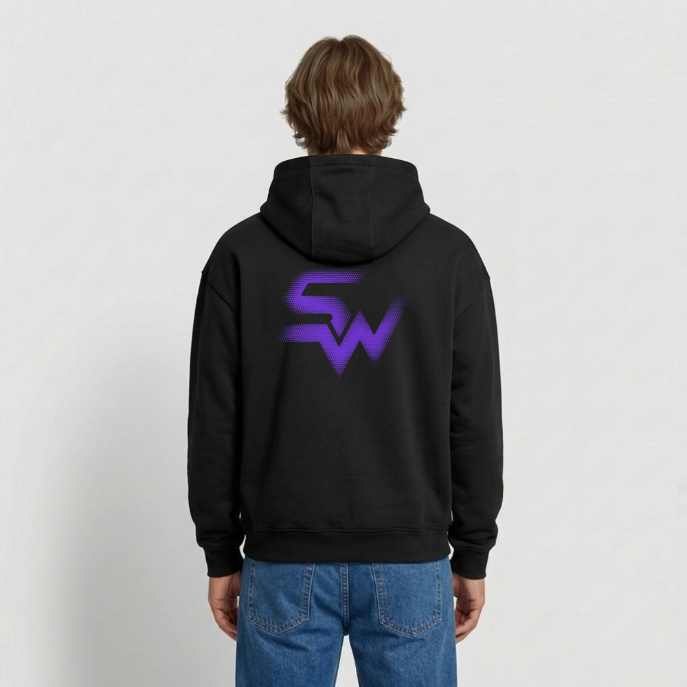 SHIFT Oversized Heavyweight Hoodie - Schwarz