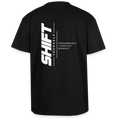 SHIFT Oversized Heavyweight Tee - Schwarz