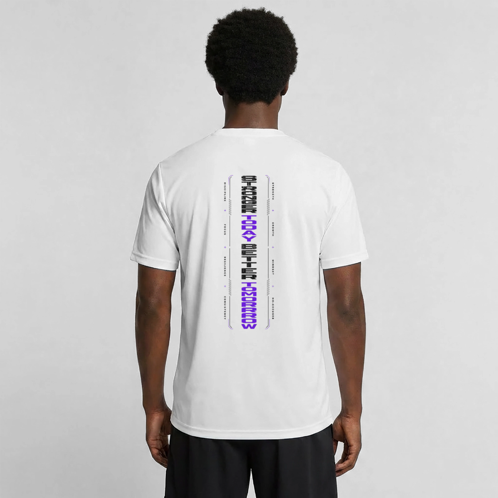 Männer Funktions-T-Shirt - Weiß