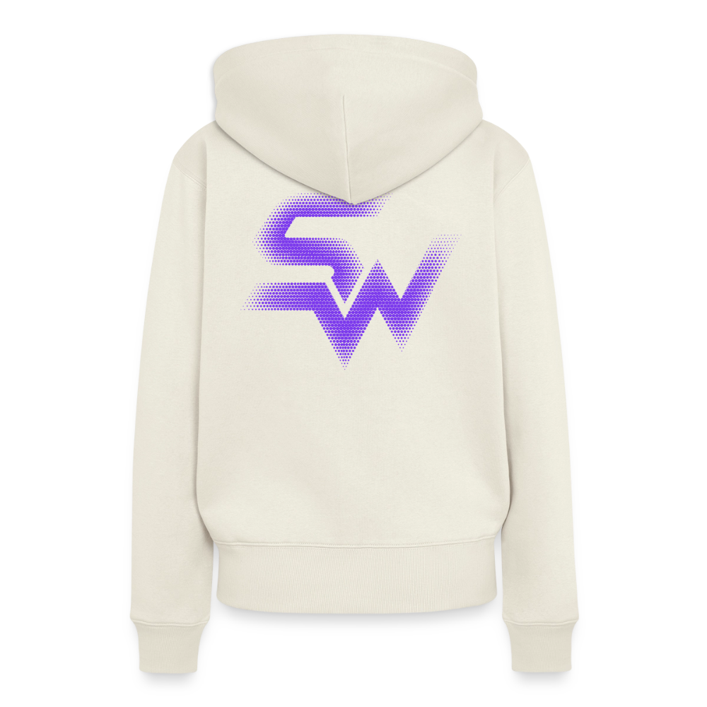 Frauen Premium Hoodie - Naturweiß
