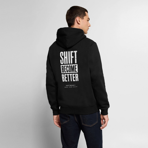 Männer Premium Hoodie - Schwarz