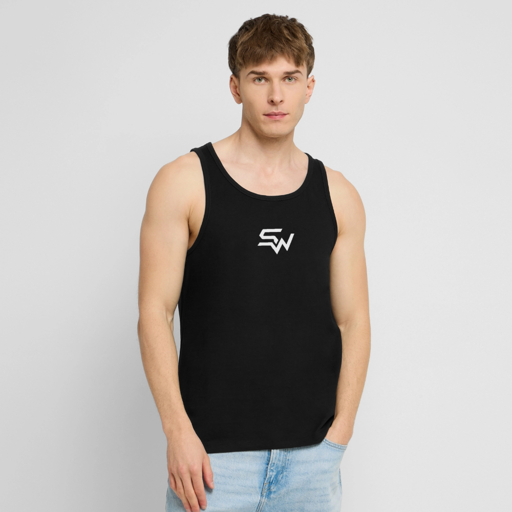 Männer Premium Tank Top - Schwarz