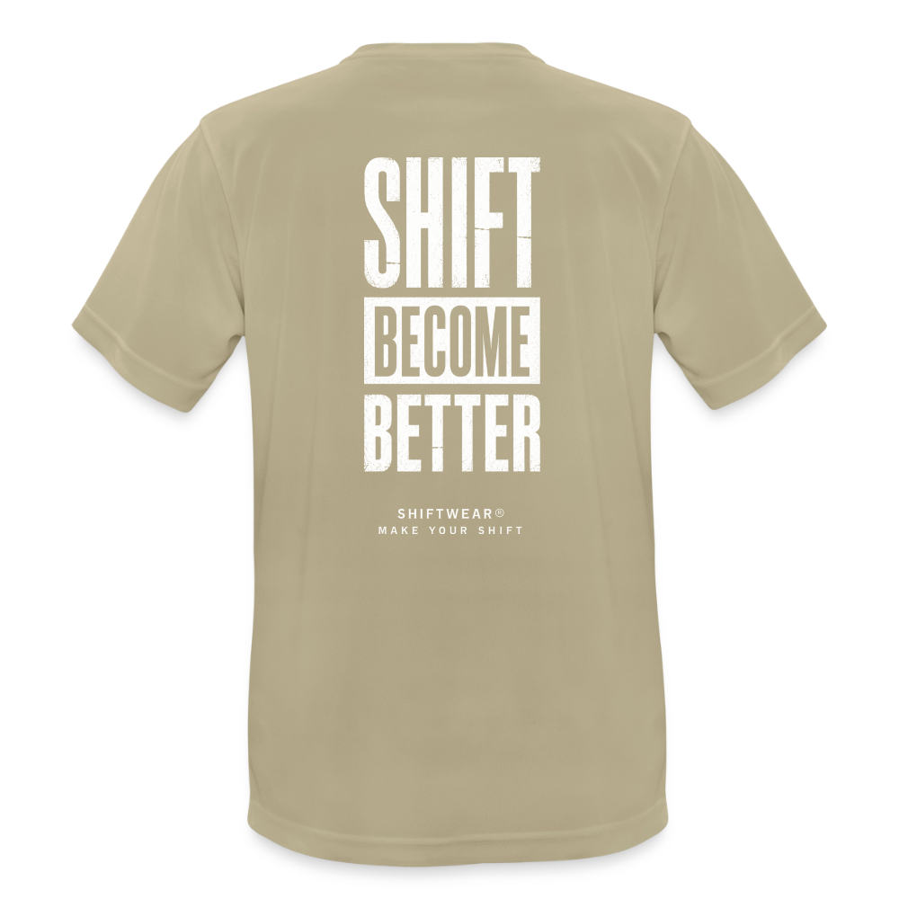 SHIFT Active Tee - Sandbeige