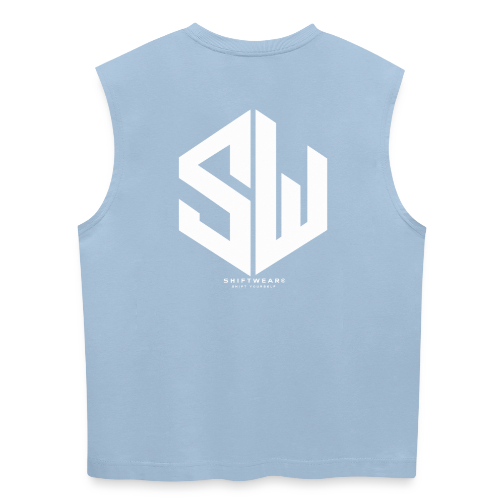 SHIFT Relaxed Tank Tee - Hellblau