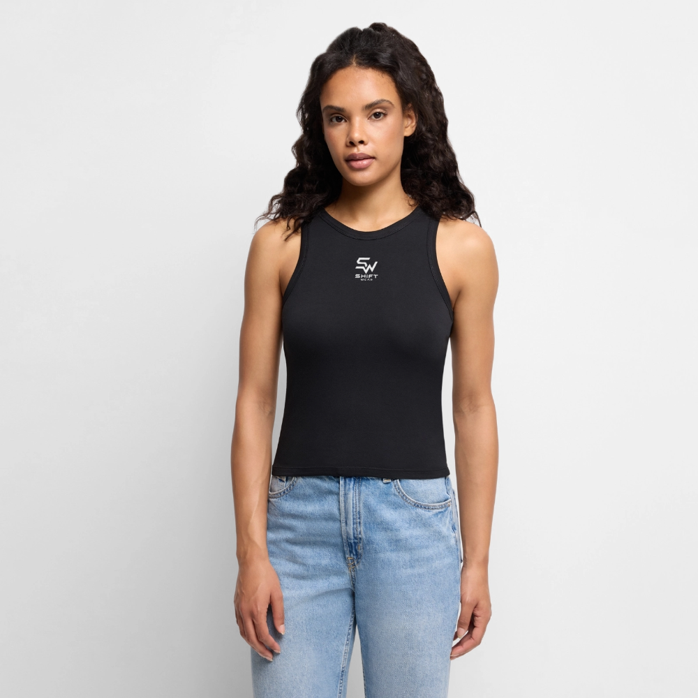 Frauen Premium Tank Top - Schwarz