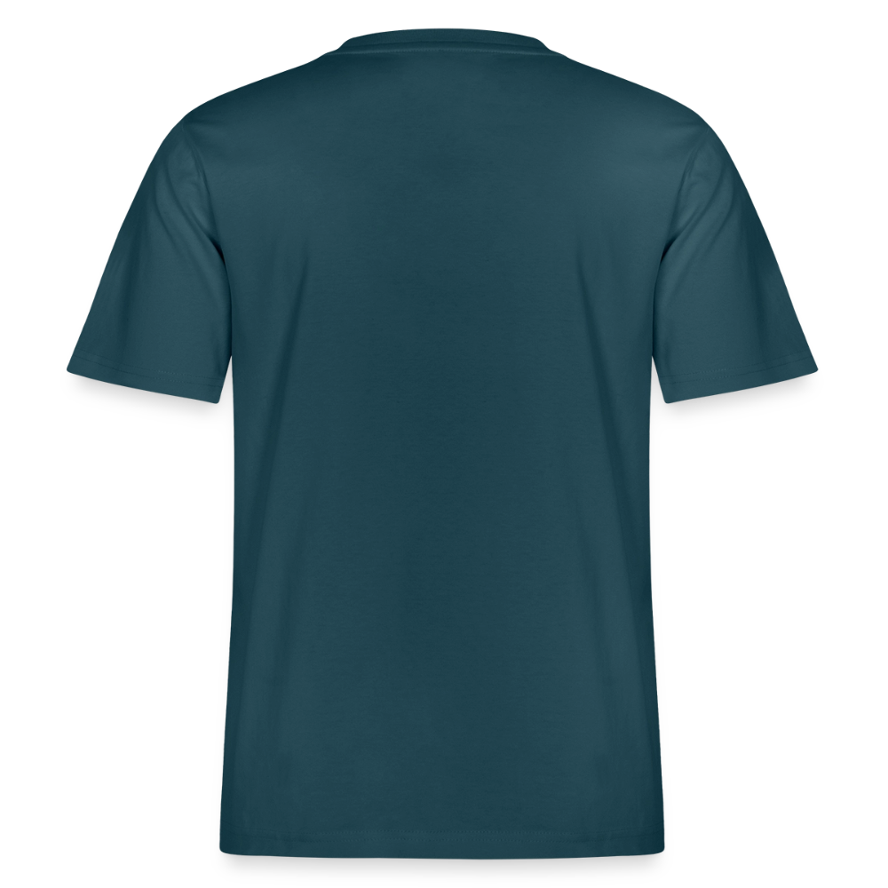RELAXED FIT Unisex Organic T-Shirt - Dunkles Petrol