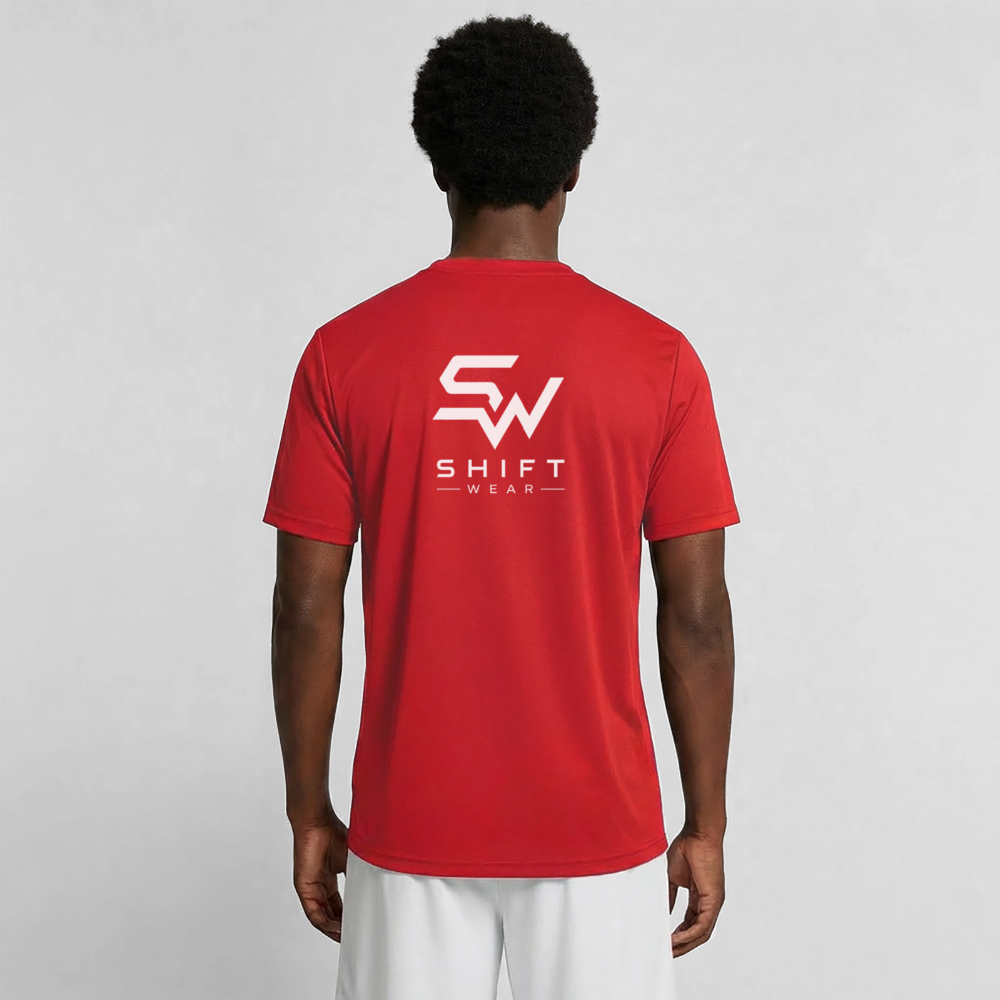 Männer Funktions-T-Shirt - Rot