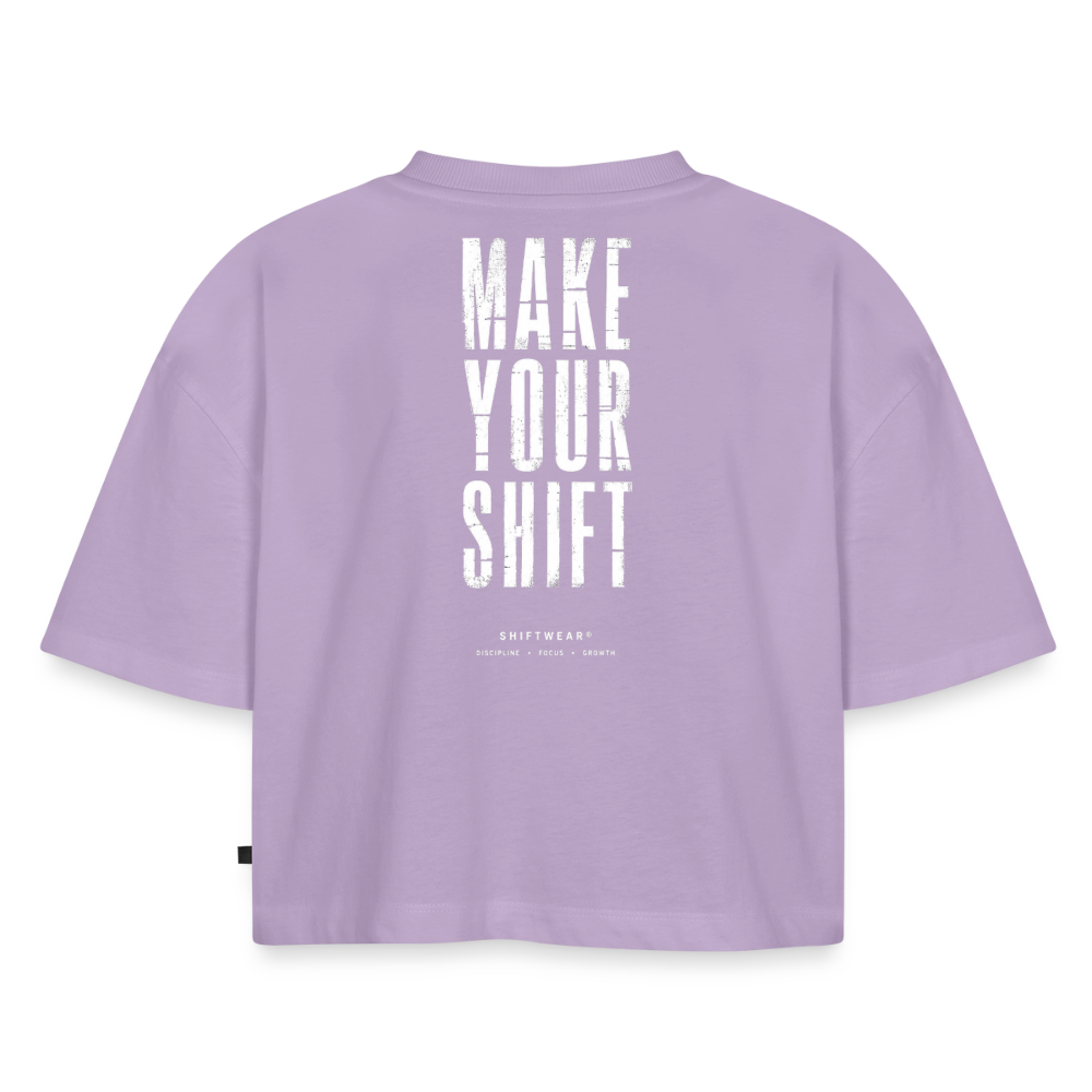 SHIFT Cropped Tee - Lavendel
