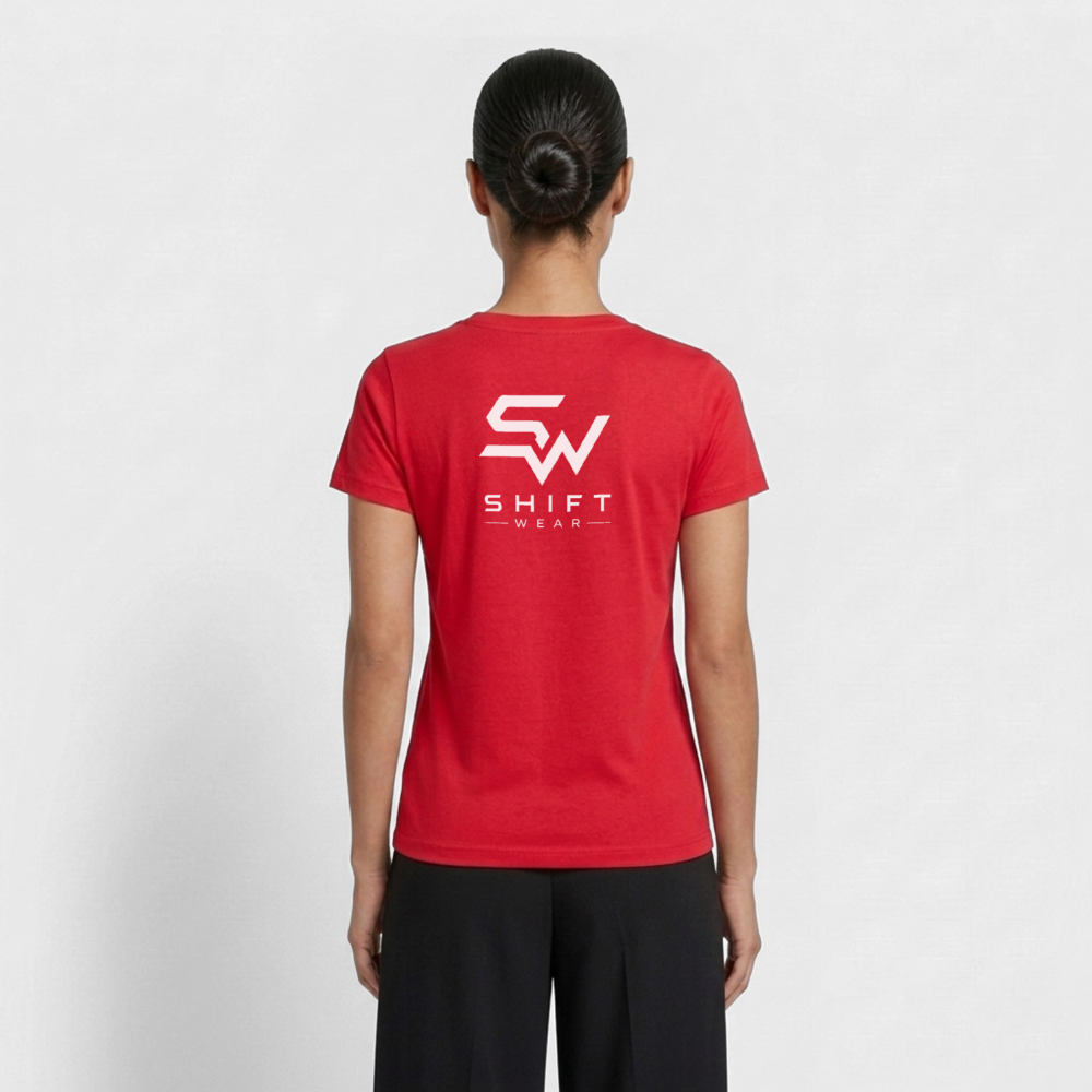 Frauen Funktions-T-Shirt - Rot