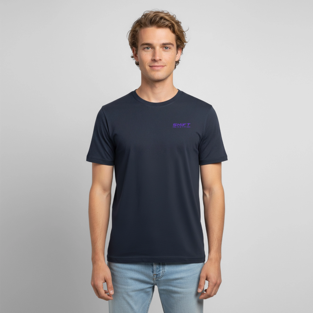 Männer T-Shirt atmungsaktiv - Dunkelnavy