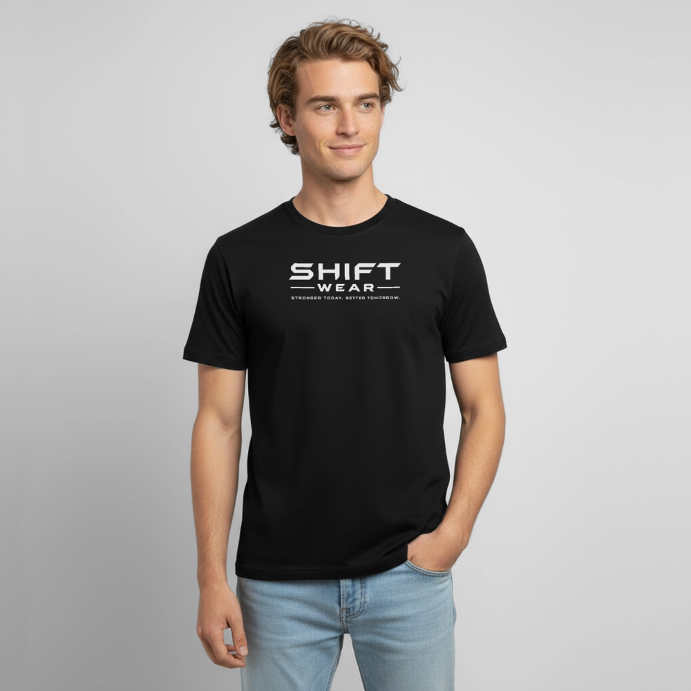 Männer T-Shirt atmungsaktiv - Schwarz