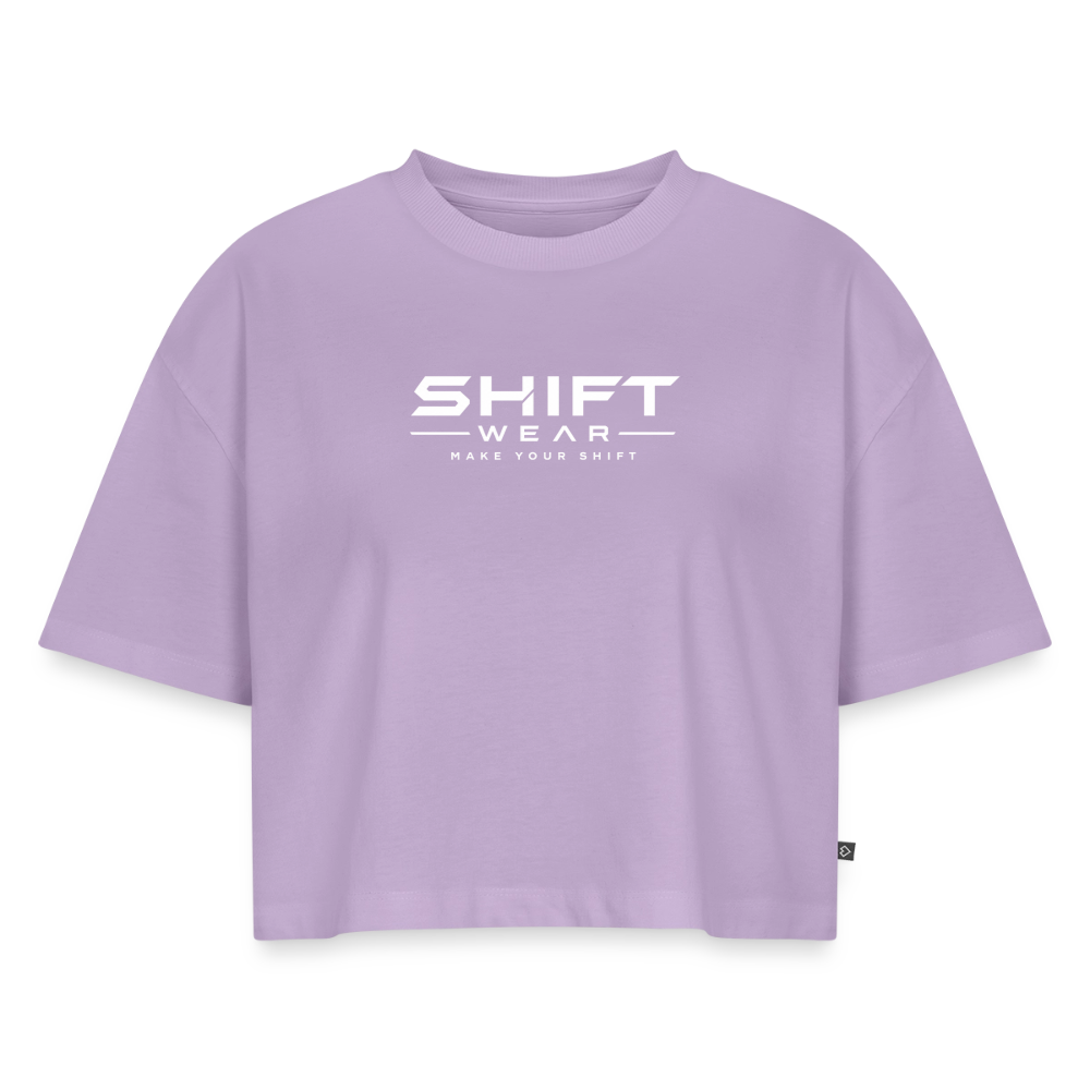 SHIFT Oversized Cropped Tee - Lavendel