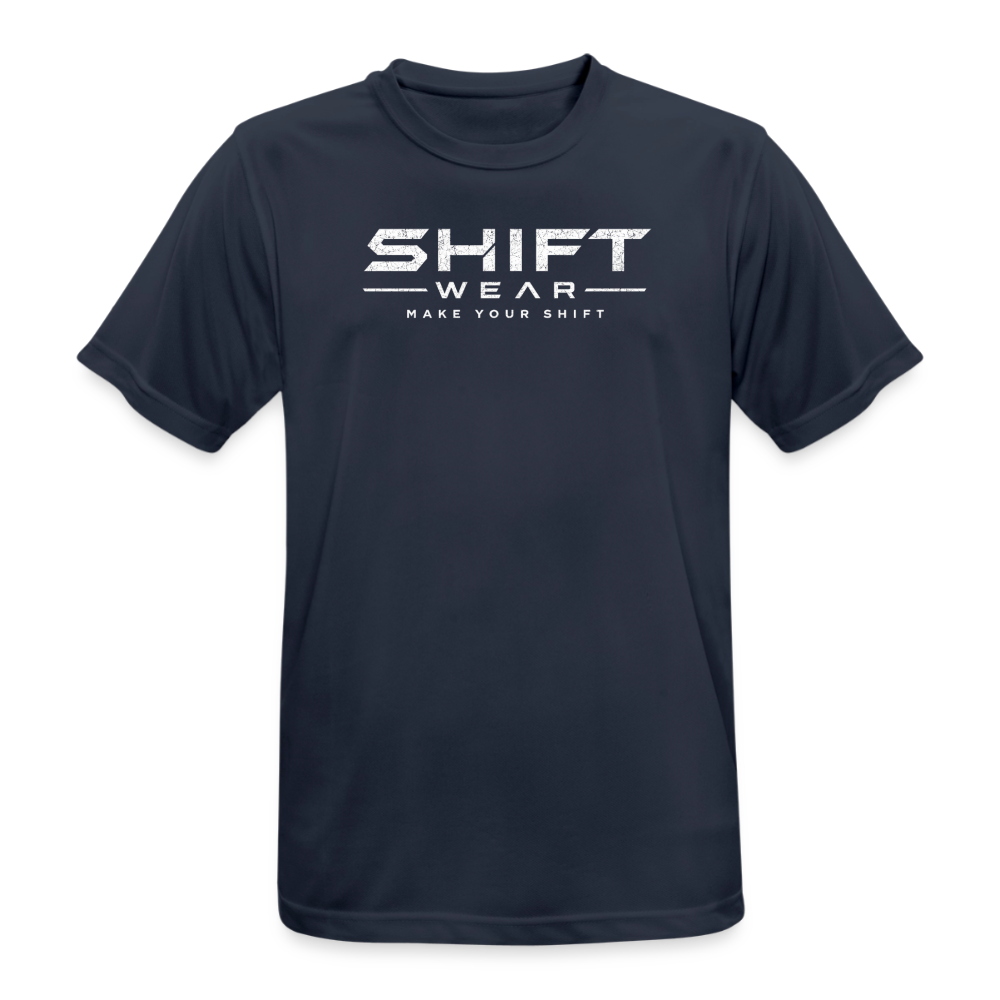 Männer T-Shirt atmungsaktiv - Dunkelnavy