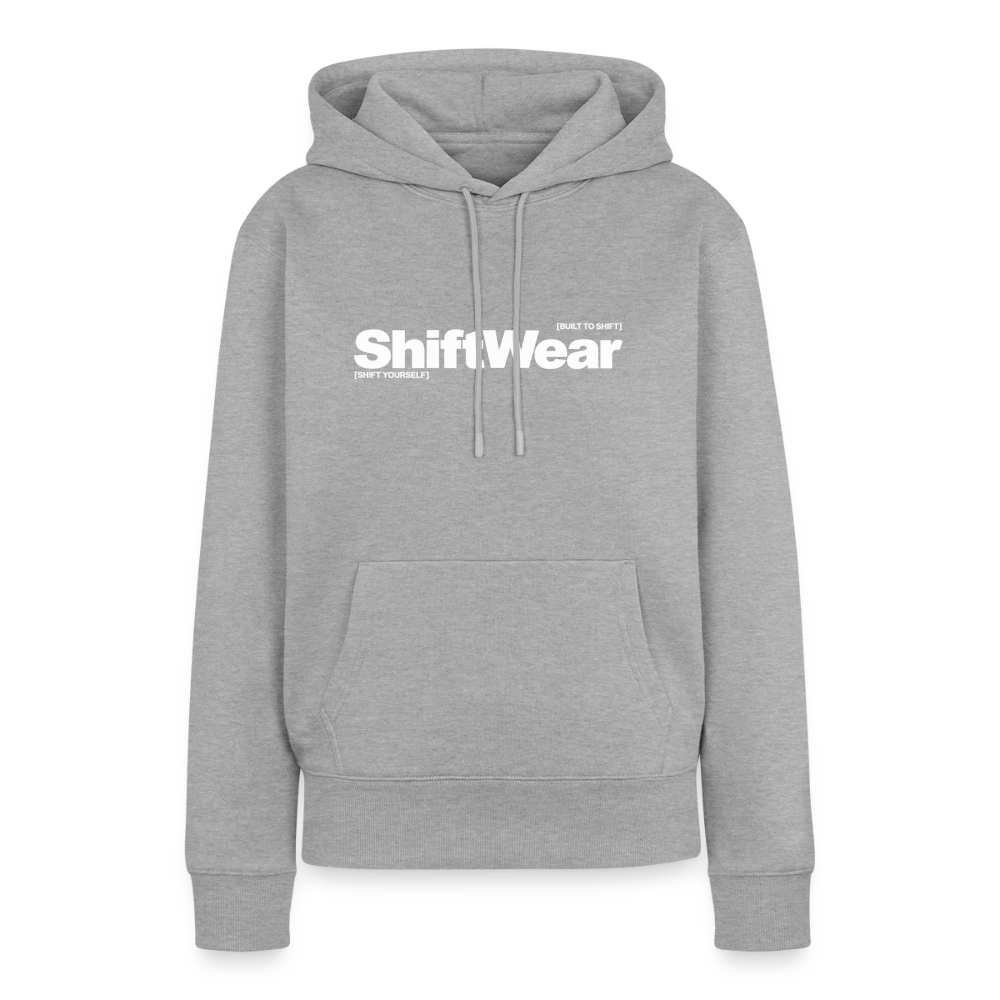 SHIFT Premium Hoodie - Grau meliert