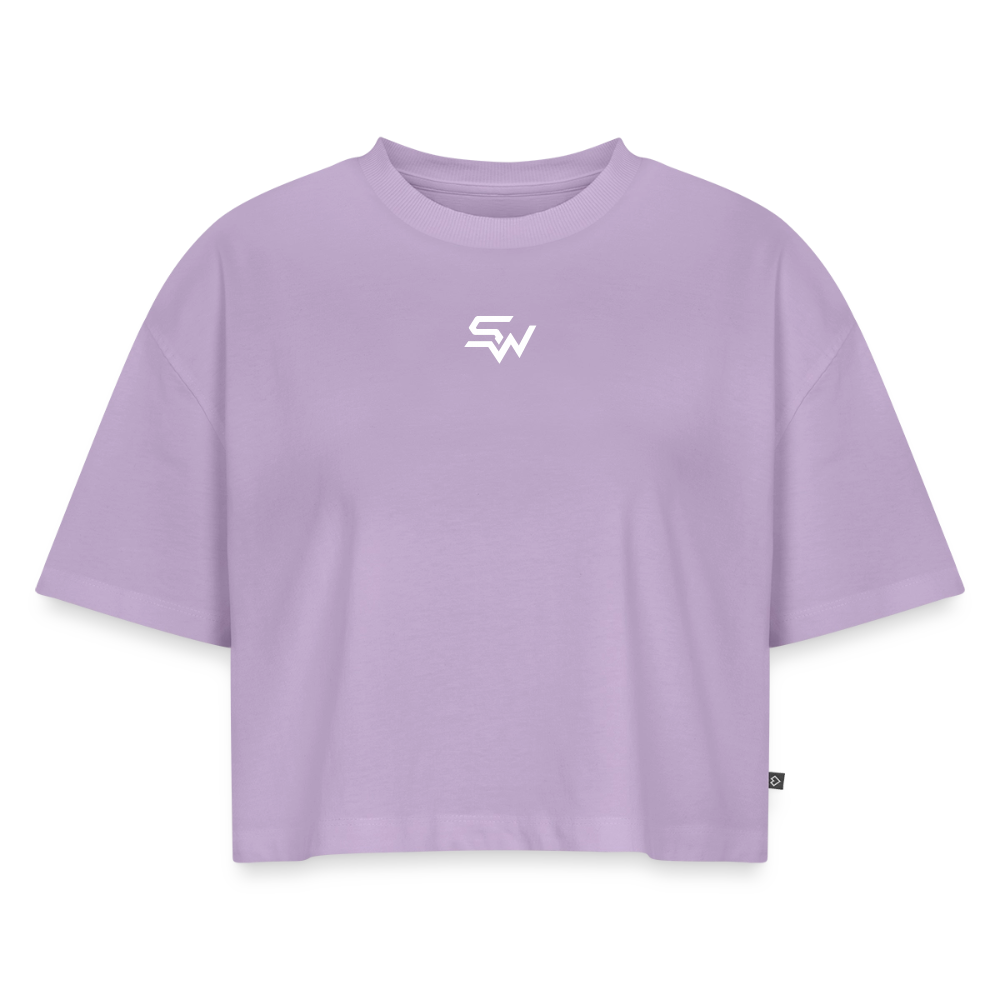 SHIFT Oversized Cropped Tee - Lavendel