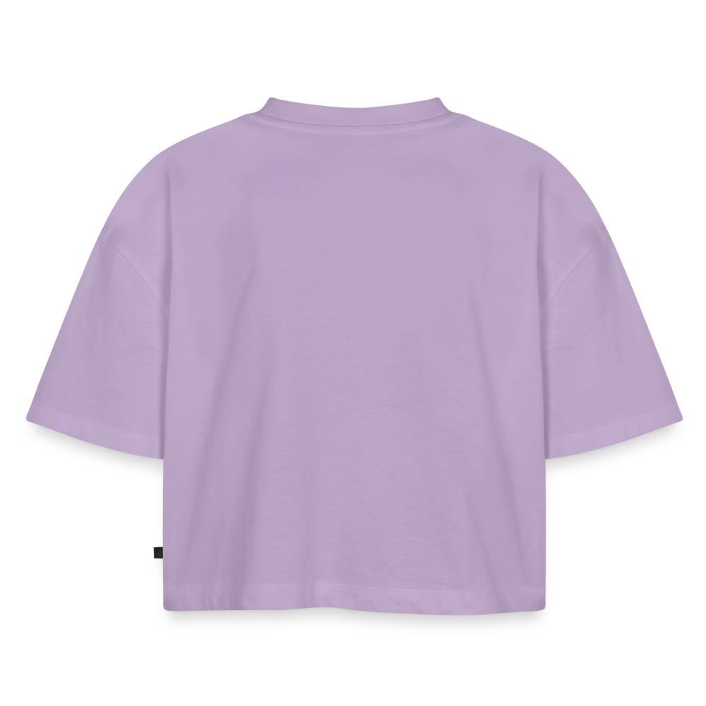 SHIFT Premium Oversized Cropped Tee - Lavendel