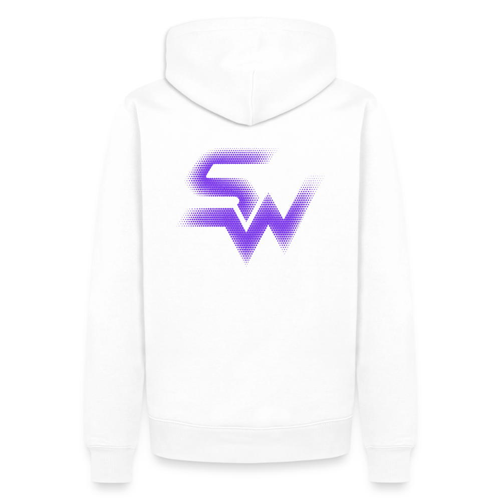 Männer Premium Hoodie - Weiß